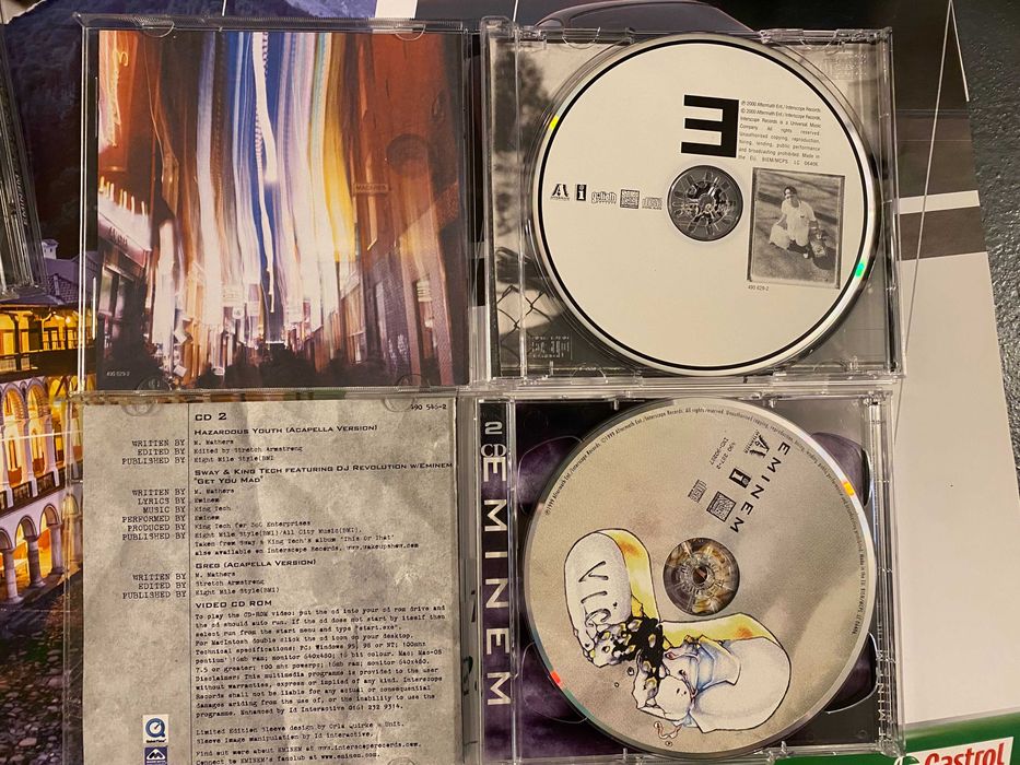 Оригинални  Албуми Дискове Eminem 50 Cent G Unit d12  CD 1999-2005