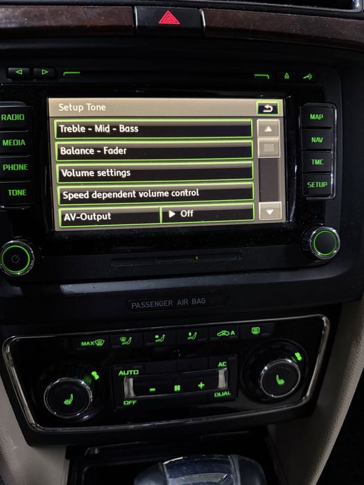 Navigatie RNS 510 HDD SD Card Skoda Superb 2 Octavia 2 Roomster