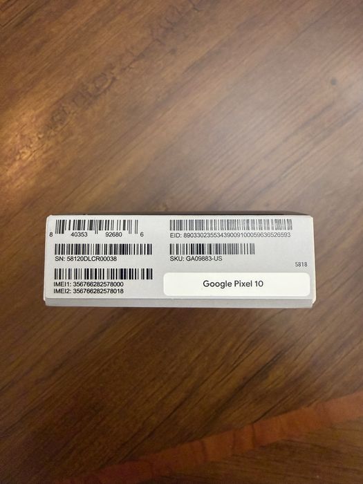 Google Pixel 10 256gb