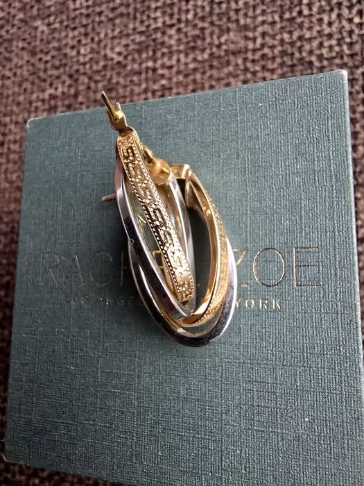 Златни обеци 14 к