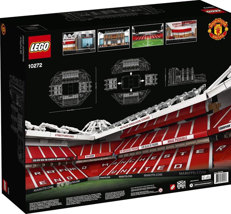 Lego creator, old trafford