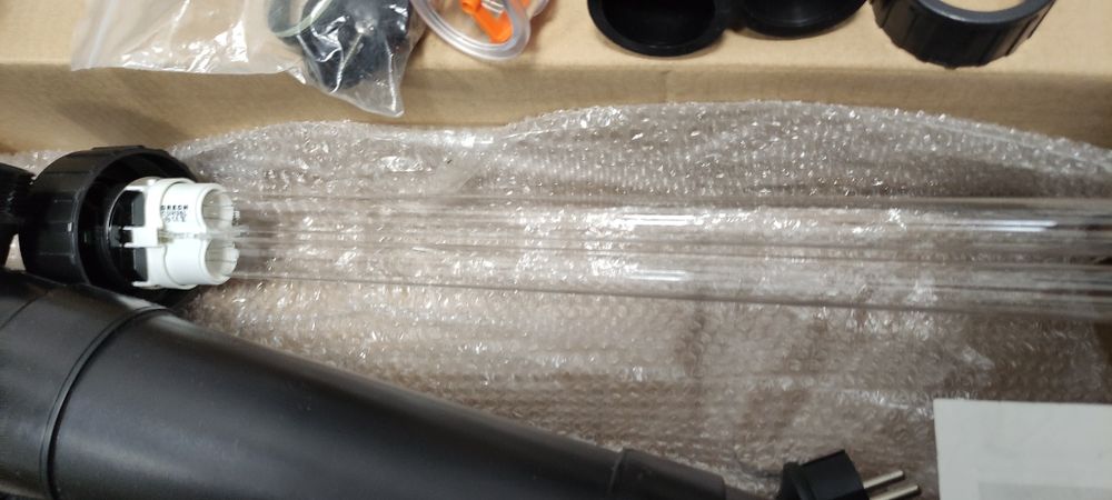 Lampă UVC SUNSUN 36W Iazuri/acvarii mari nouă+compresor aer