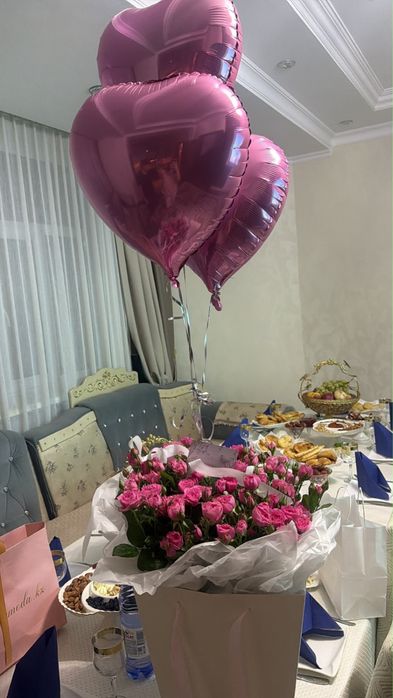 Букет свежих цветов
