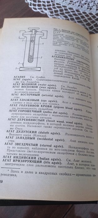 Речник на скъпоценните камъни* Гемологический Словарь* 1986