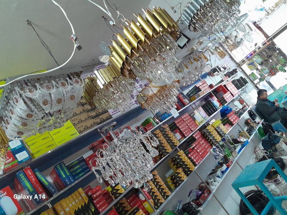 Люстра установка Qandil oʻrnatish xizmati