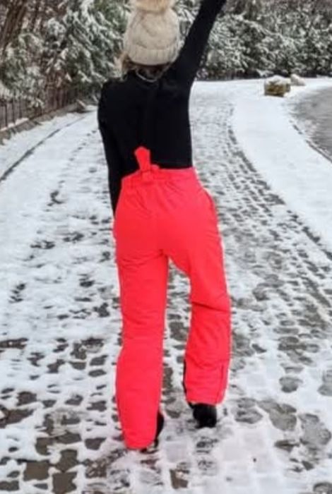 Pantaloni schi Crivit,impermeabili, cu bretele