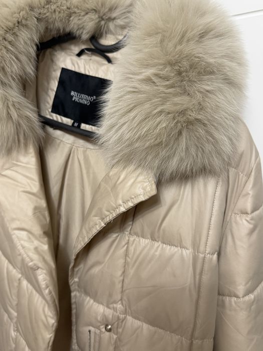 Пуховик стеганный М размер