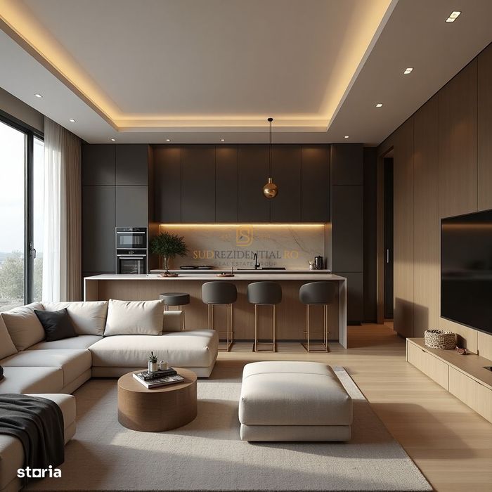 Apartament modern langa metrou - 3 camere + balcon, Popesti-Leordeni