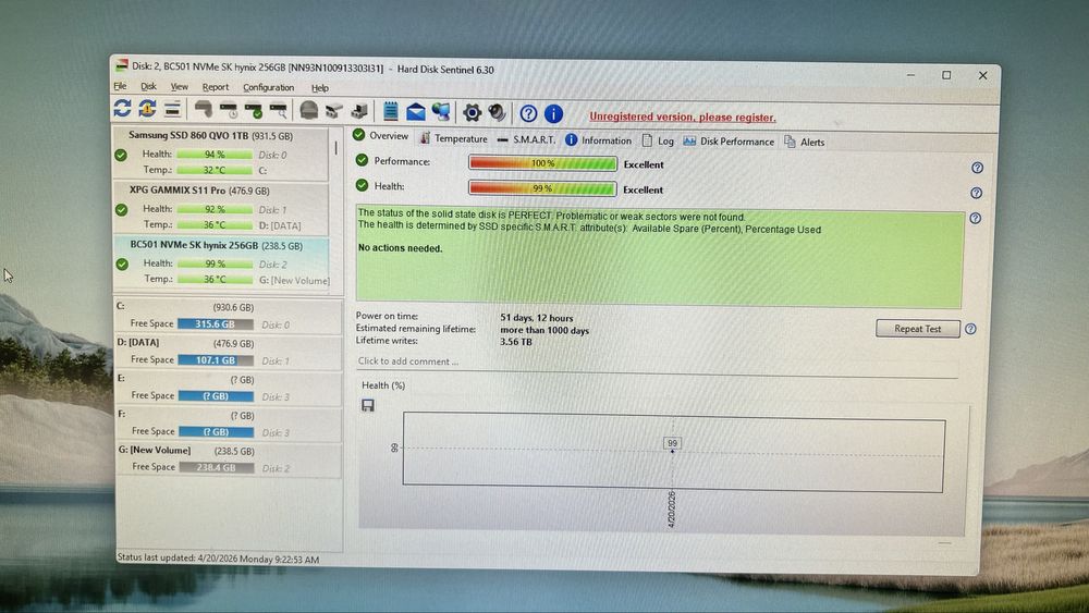 SSD NVME 256GB Marime 2280 si 2230