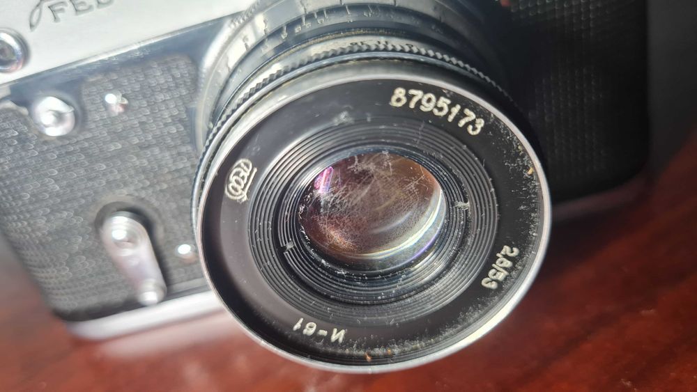 Aparat foto film vintage Fed 3