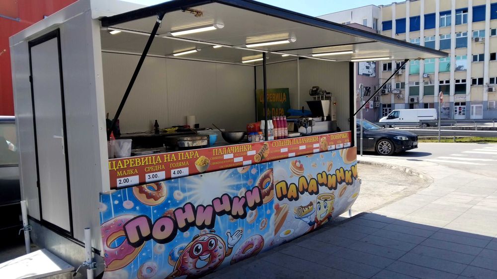 Каравана за бързо хранене 4×2метра