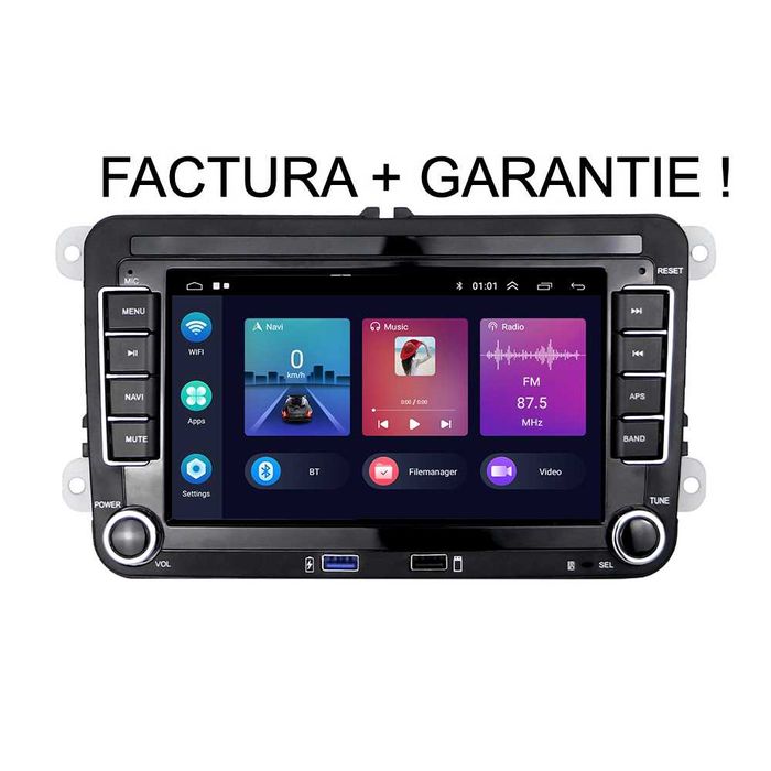 Navigatie Dedicata Android, Volkswagen/VW/Skoda/Passat/Golf, Carplay