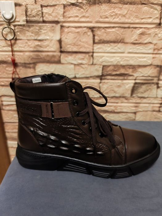 Зимние ботинки теплые