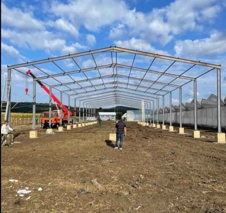 Vând hală metalică 10 x15 
10/20/3 Compusă dim :
• 5ferme la 10m ipe 180
• ⁠10stâlpi la 3M ipe 180
• ⁠plăcuțe stâlpi 250x250
• ⁠10cuzi