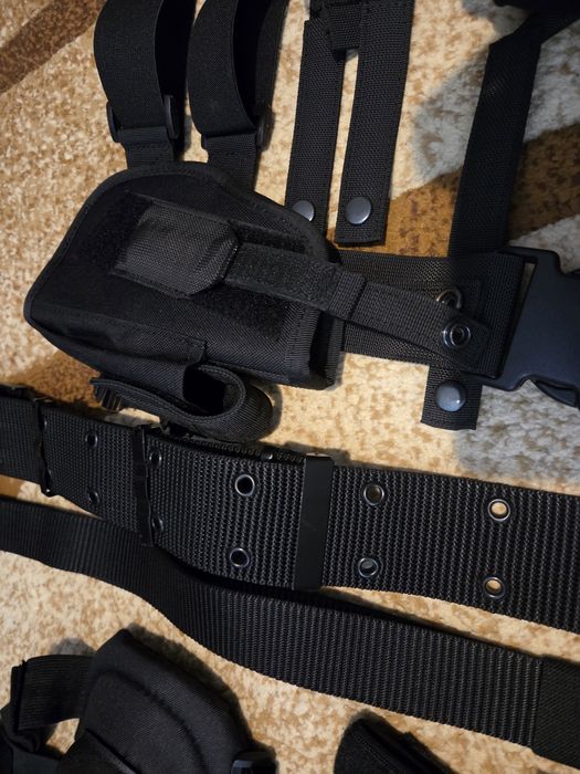 Echipament airsoft negru
