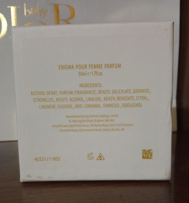 Парфюм Оригинал Roja Enigma Parfume Pour Femme