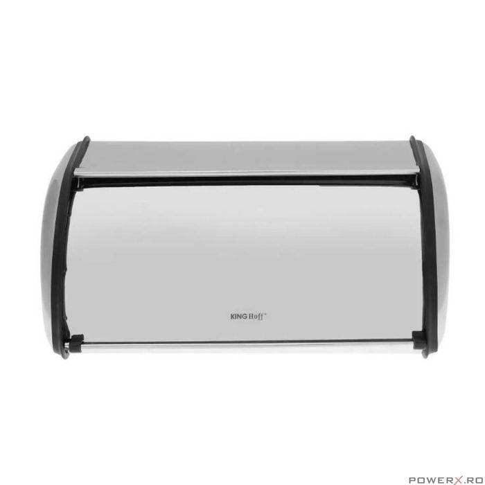 Cutie pentru paine, argintiu, 36x24x15 cm, KingHoff