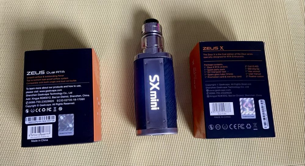 Mod sx mini g class yihi silver & carbon