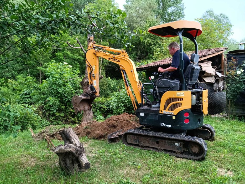 Септични ями,дренажи,изкопи с мини багер и самосвал