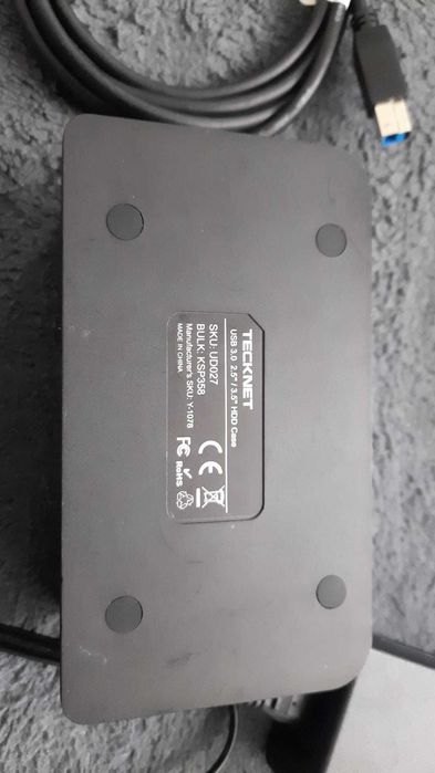 Stație de andocare TeckNet HDD/SSD 2.5” & 3.5” SATA USB 3.0