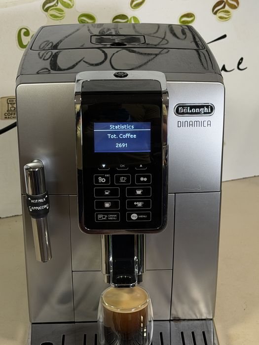 Кафемашина кафе автомат delonghi dinamica с гаранция