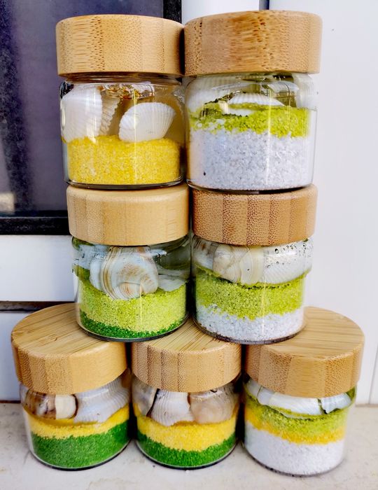 Морски Бурканчета с гел восък