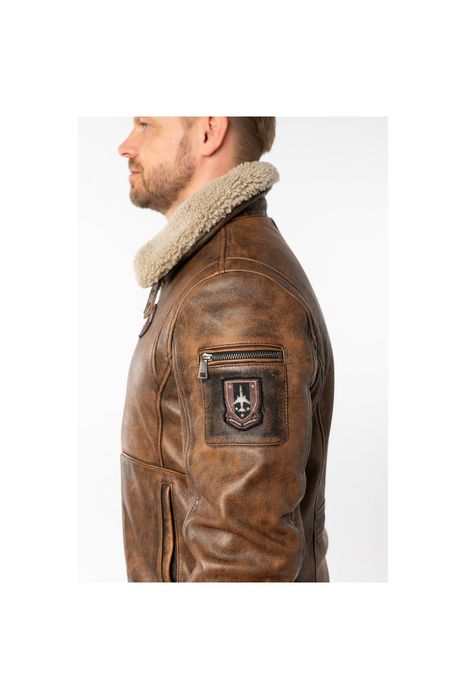 Geaca de Piele Barbati Mauritius Maro MMJolvin