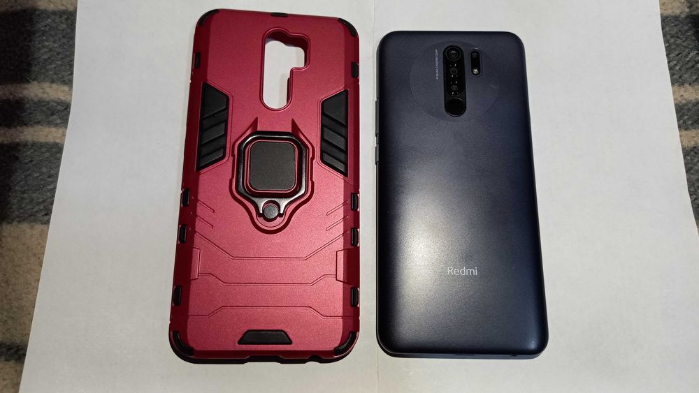 Xiaomi Redmi 9 (4гб/64гб) IPS, Type-C + чехол.