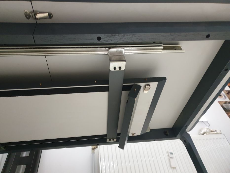 Masa living 160+prelungire de 40×90 h90