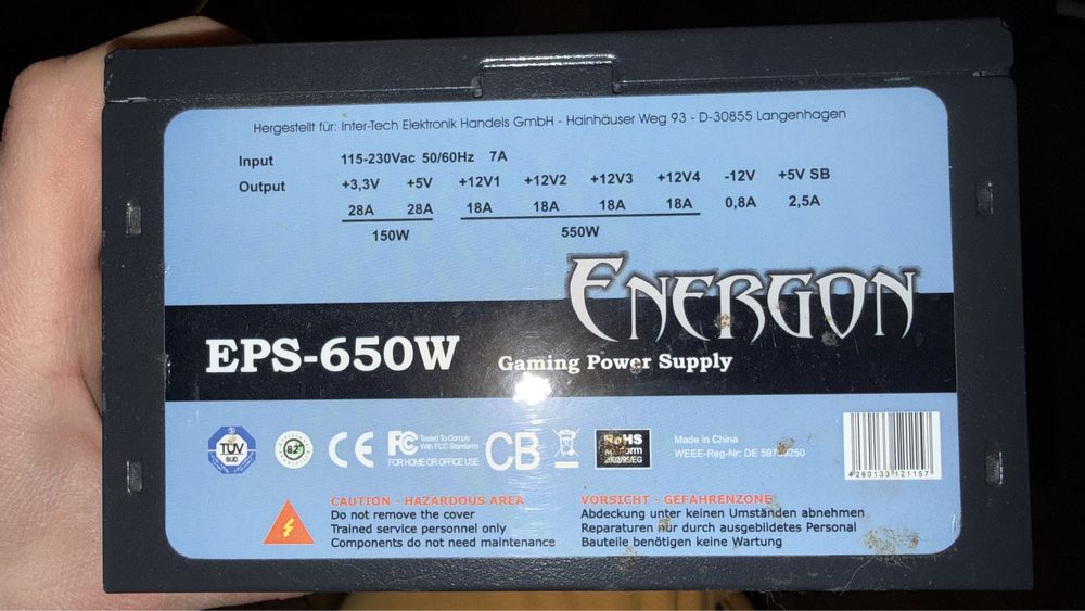 Vand sursa Energon EPS 650W