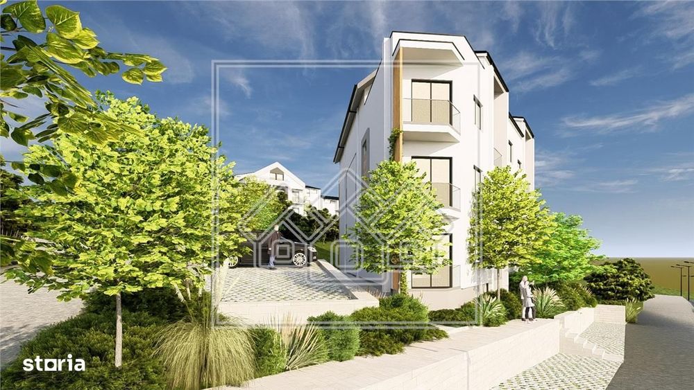 Penthouse cu 3 camere, 2 bai si balcon - la cheie