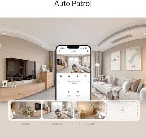 Нова MERCUSYS MC230 3K 5MP WiFi камера 360° AI нощно виждане за дом