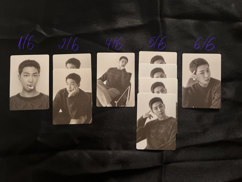 BTS Monochrome Pop-Up Mini PCs | БТС Монохром Поп-Ъп Мини фотокартички