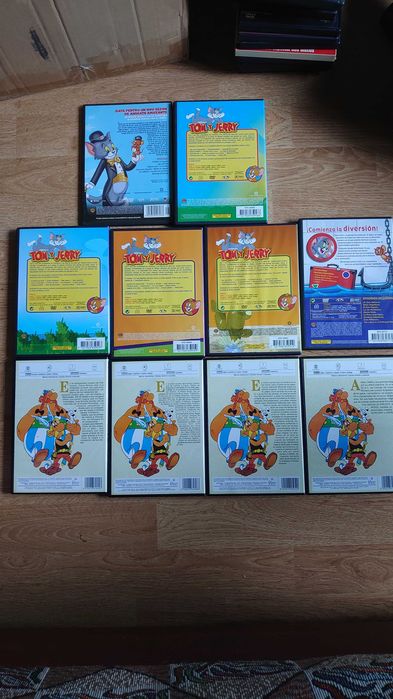 DVD-uri cu Tom si Jerry și Asterix Originale