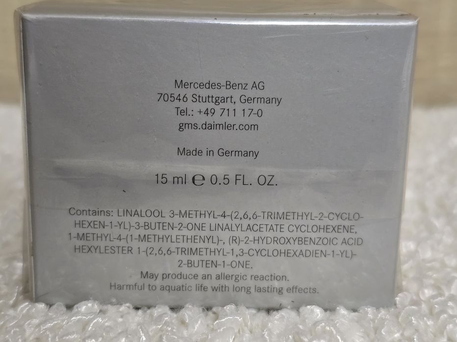 Оригинален парфюм за Мерцедес