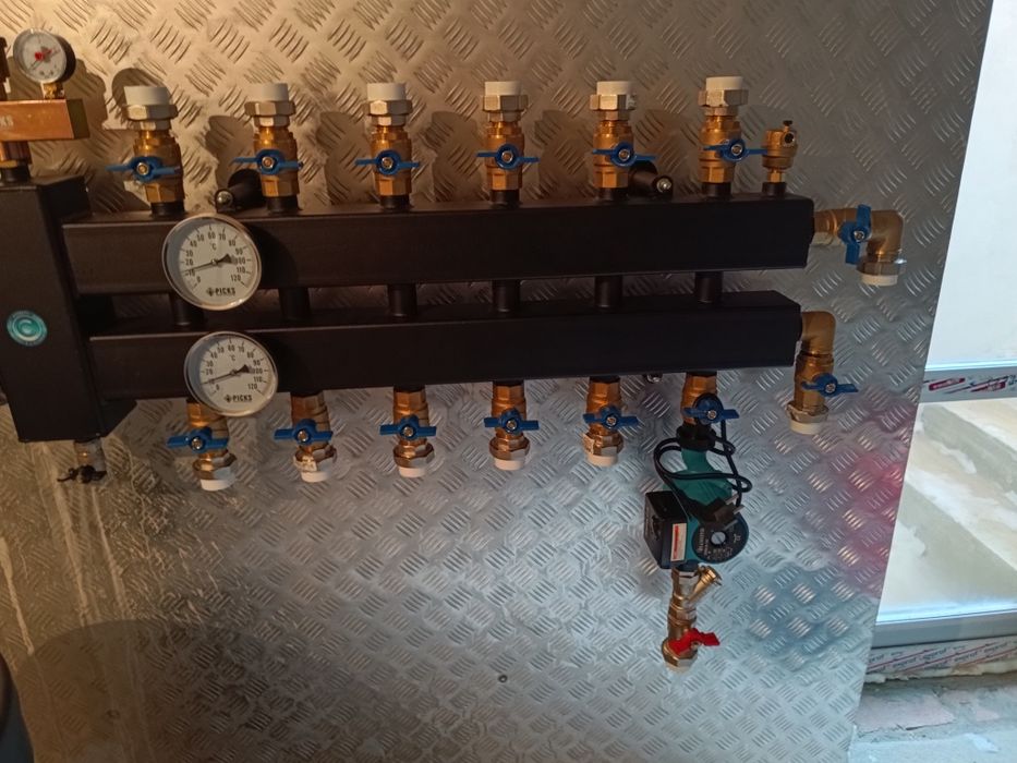 Тёплые полы отопления водоснабжения канализации