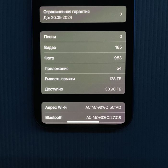 Iphone 13 128gb с гарантией