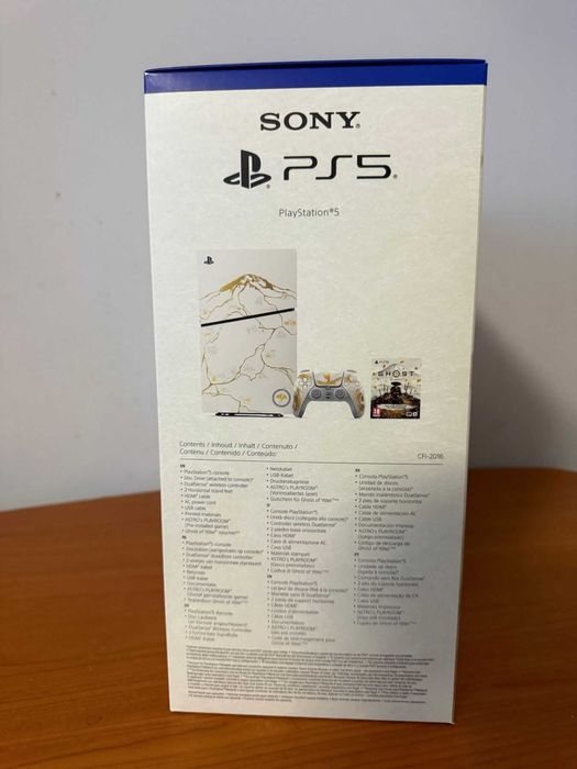 Конзола PlayStation 5 (Slim) - Ghost of Yotei Gold Limited Edition Bundle
