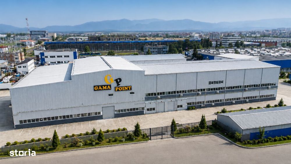 Parc industrial de vânzare Sibiu – hală + birouri, lângă A1