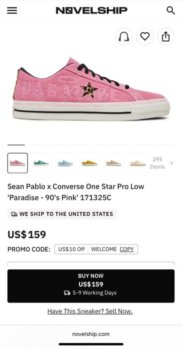 converse one star pro OX (SEAN PABLO/90S PINK)