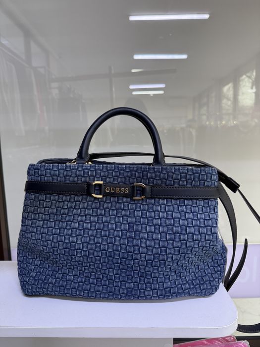 Сумка GUESS Majka denim handbag