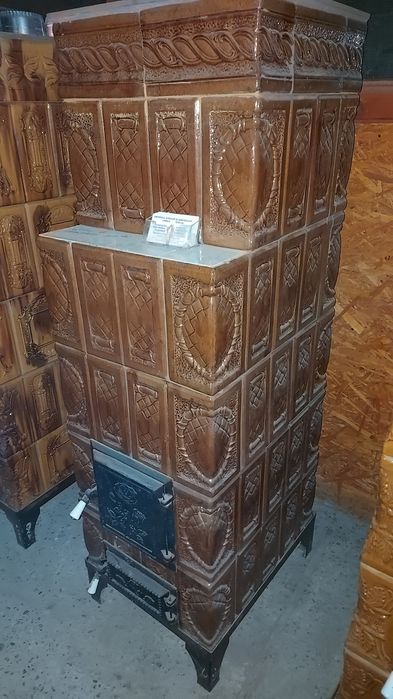 Soba teracotă gata montata mobila Tera-lin Odaile