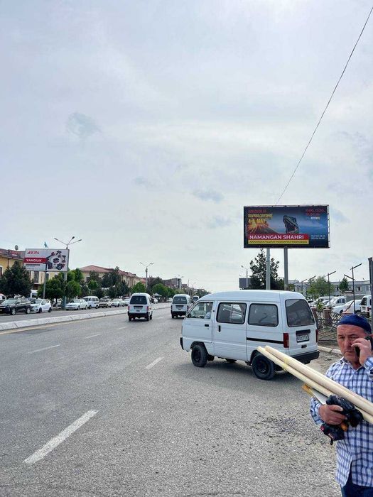 Tashqi reklama: bilbordlar Namanganda | Barcha viloyatlarda | билборды