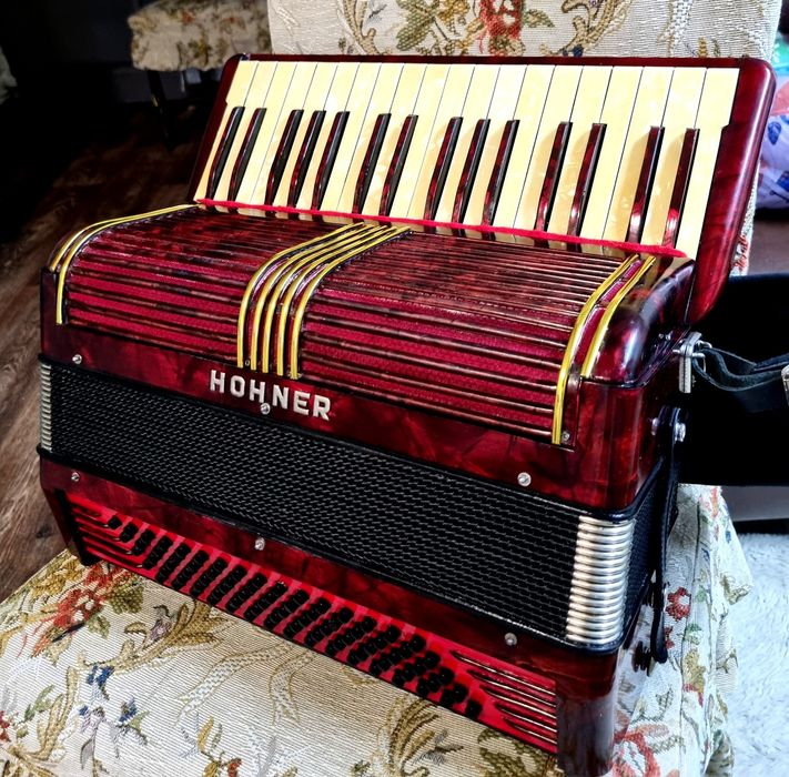 Acordeon Hohner vergea Lunga 80 Basi