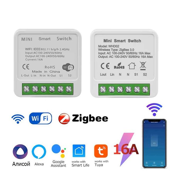 Смарт Реле Tuya  WiFi Smart Switch