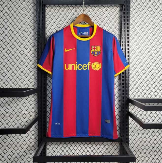 2010/2011 Retro Barcelona Home Tricou
