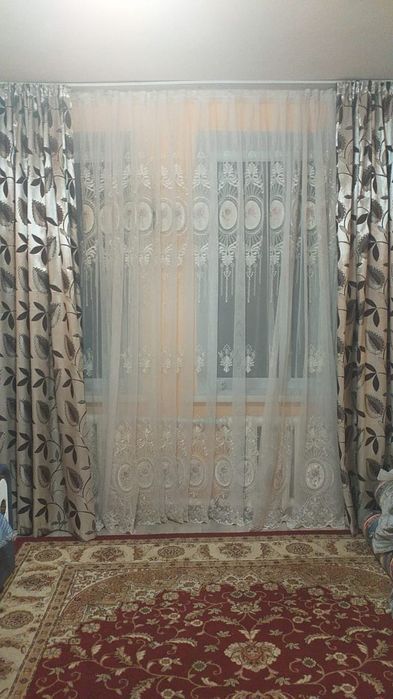 Продам шторы с тюлем