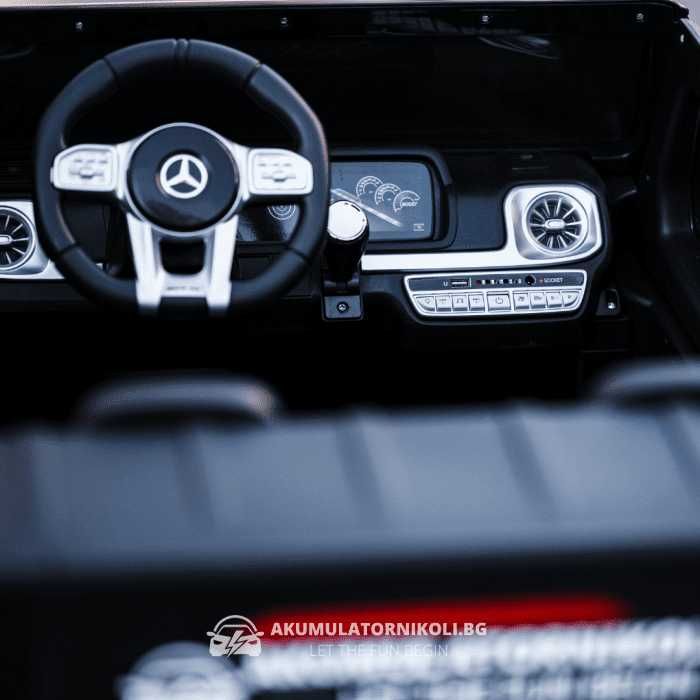 Лицензирана Акумулаторна Кола Mercedes G63 XXL, 180W, 12V/7Ah,EVA гуми