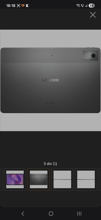 Tableta LENOVO  Tab P12, 12.7", 256GB, 8GB RAM, Wi-Fi, Storm Grey