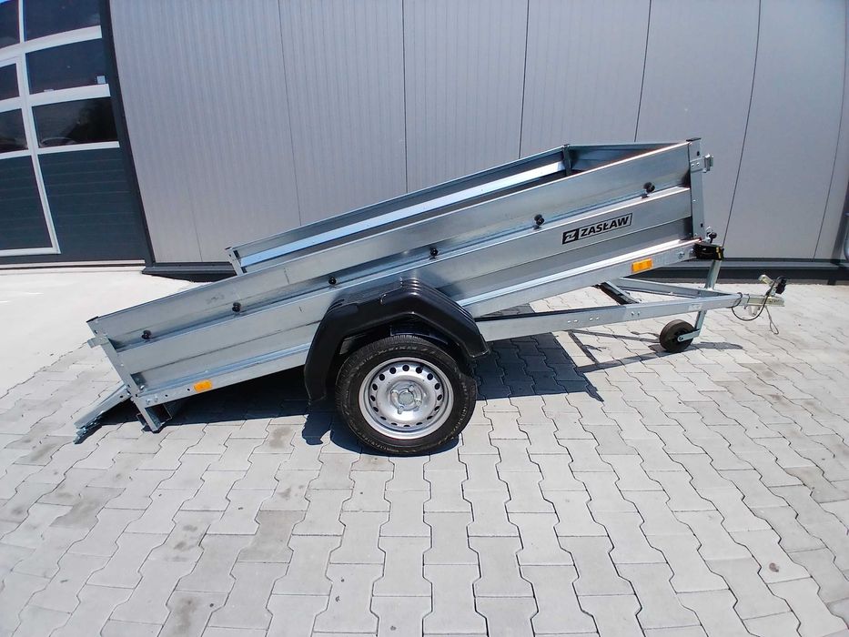 Remorcă basculabila 750kg - ZASLAW 235SU - 2.3 x 1.32 m
